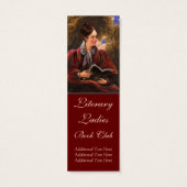 Literary Ladies Book Club Customized Bookmarks (Back)