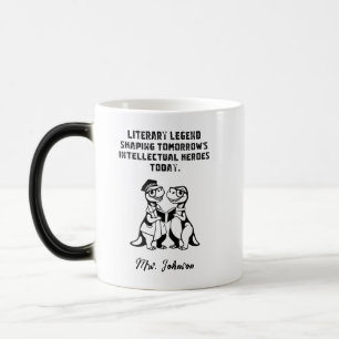Literary Legend Shaping Intellectual Heroes Today Color Morph Mug