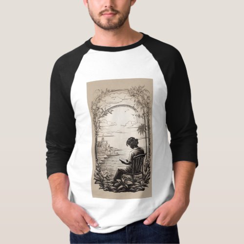 Literary Lines Iconic Works T_Shirt Series