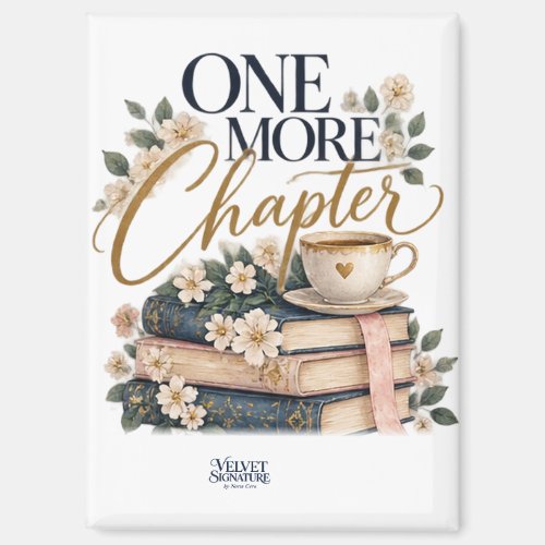 Literary Magnet One More Chapter – Gift for Book L
