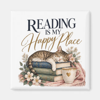 Literary Magnet Reading Is My Happy Place