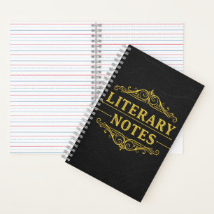 Literary Notes – Dark Academia  Notebook