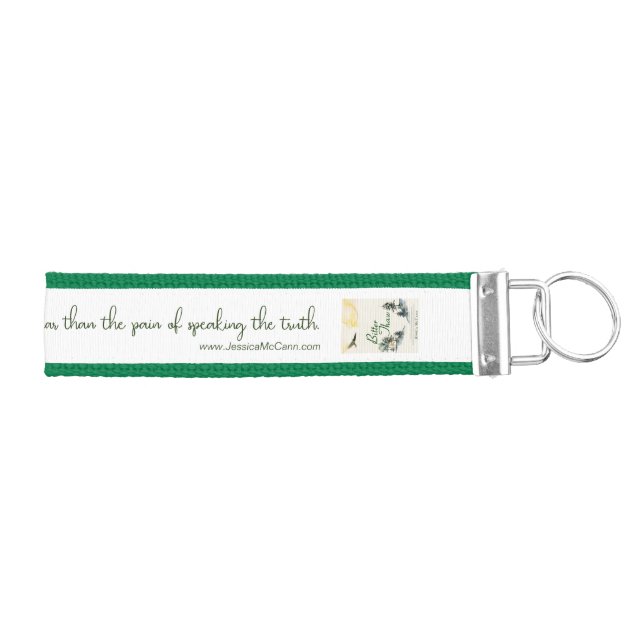 Literary quote keychain (Keys on Right)