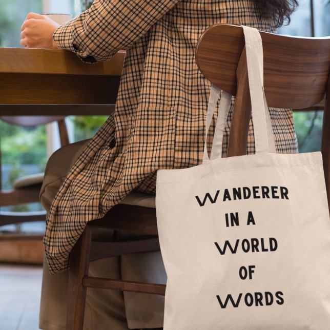 Literary Traveler Book Lover Librarian Gift Tote Bag (Shop now and roam the pages and paths with style and purpose.)