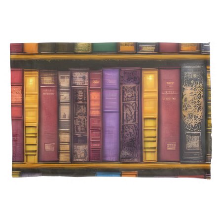 Literary Treasures - Classic Old Books Pillow Case