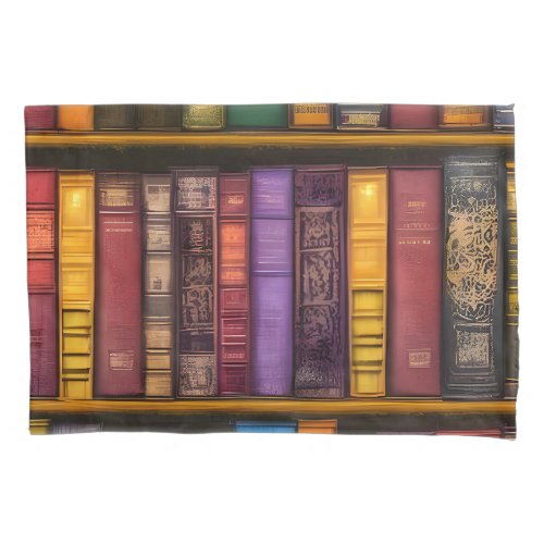 Literary Treasures _ Classic Old Books Pillow Case