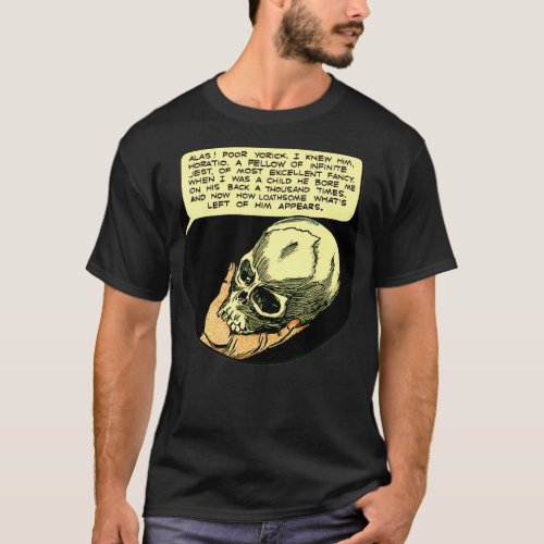 Literature Shakespeare TPoor Yorick Shakespeare T_Shirt