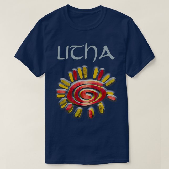 Litha Summer Solstice T-Shirt (Design Front)