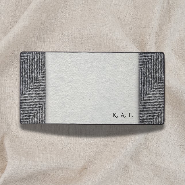 Lithic Record: Personalized Tweed & Blotter Look Desk Mat (Creator Uploaded)