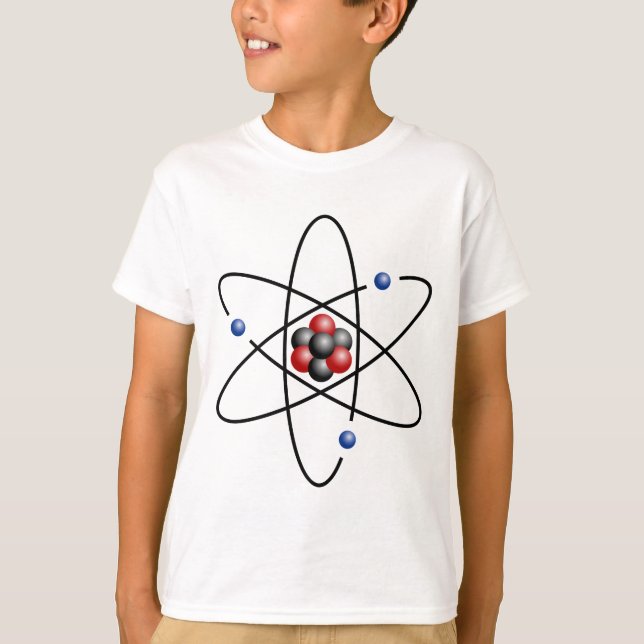Lithium Atom Chemical Element Li Atomic Number 3 T-Shirt (Front)