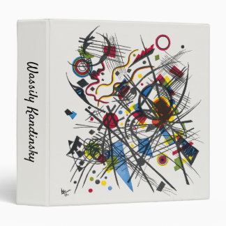 Lithograph for Vierte Bauhausmappe by Kandinsky 3 Ring Binder
