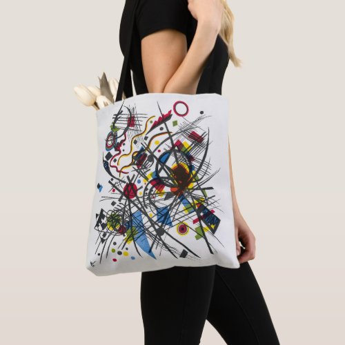 Lithograph for Vierte Bauhausmappe by Kandinsky Tote Bag