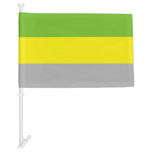 Lithromantic Pride Car Flag