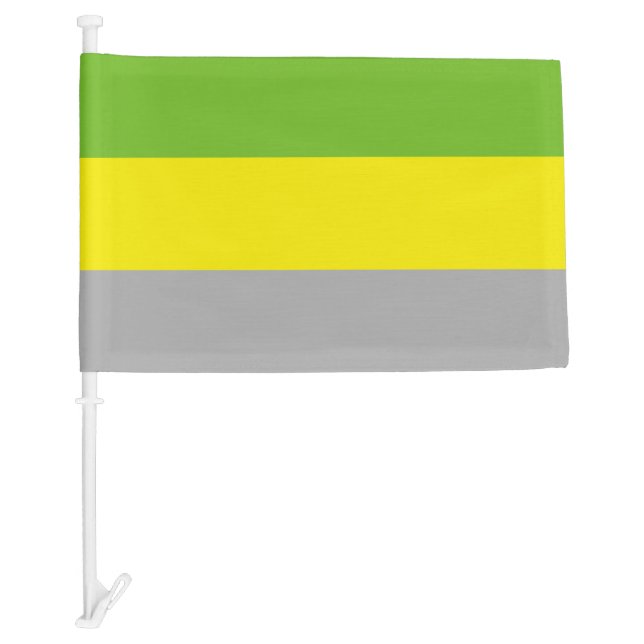 Lithromantic Pride Car Flag (Front)