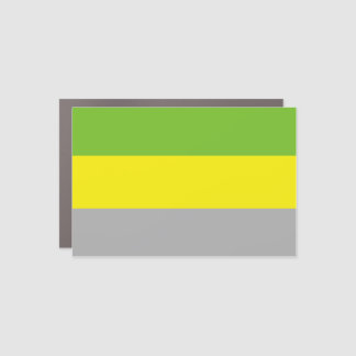 Lithromantic Pride Car Magnet