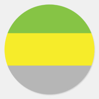 Lithromantic Pride Flag Classic Round Sticker