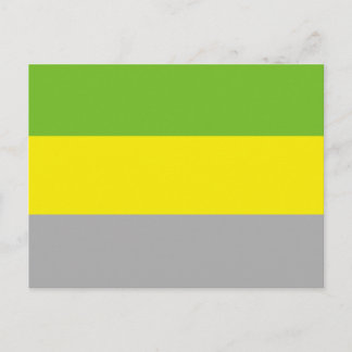 Lithromantic Pride Flag Postcard