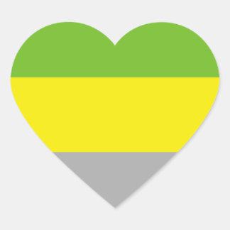 Lithromantic Pride Heart Sticker