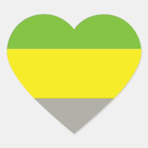 LITHROMANTIC PRIDE HEART STICKER