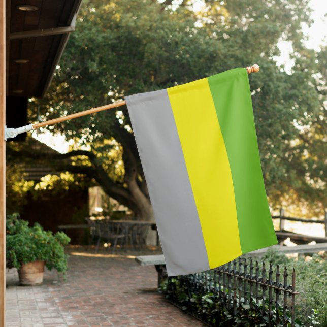 Lithromantic Pride House Flag (In SItu)