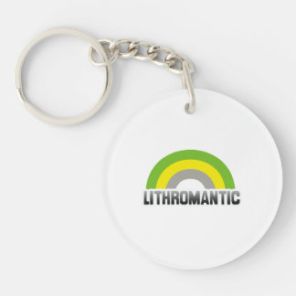 Lithromantic Pride Keychain