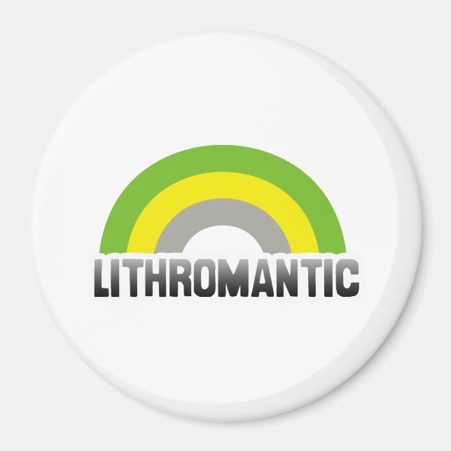 Lithromantic Pride Magnet (Front)