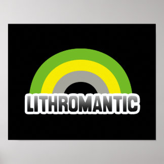 Lithromantic Pride Poster