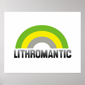 Lithromantic Pride Poster