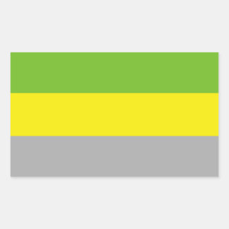Lithromantic Pride Rectangular Sticker