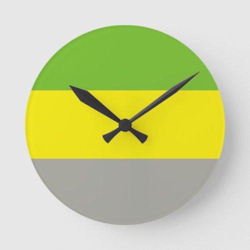 LITHROMANTIC PRIDE ROUND CLOCK