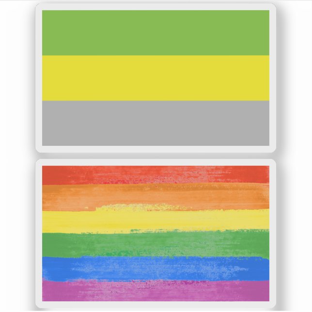Lithromantic Pride Sticker (Front)