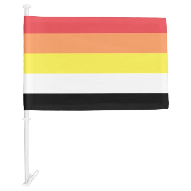 Lithsexual Pride Car Flag (Front)