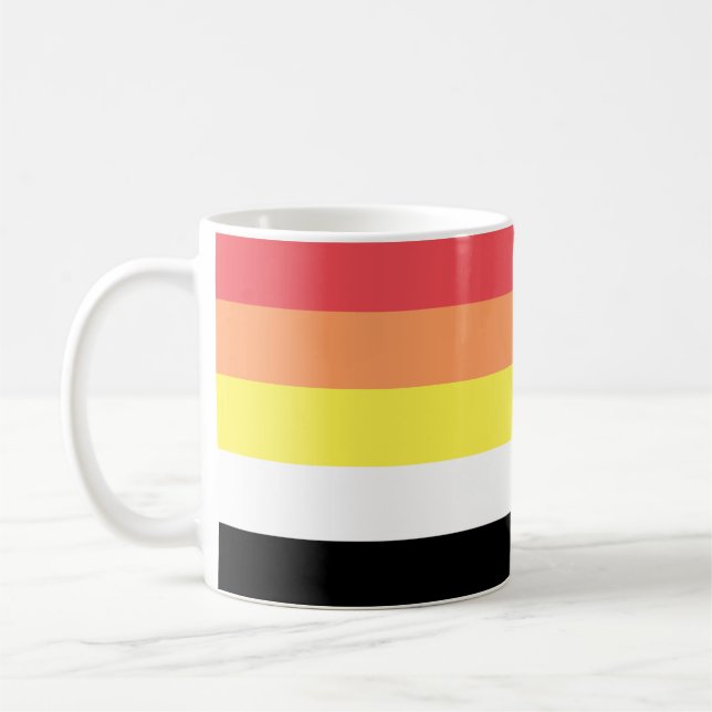 Lithsexual Pride Flag Coffee Mug (Left)