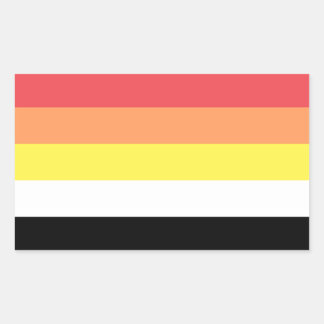 Lithsexual Pride Rectangular Sticker