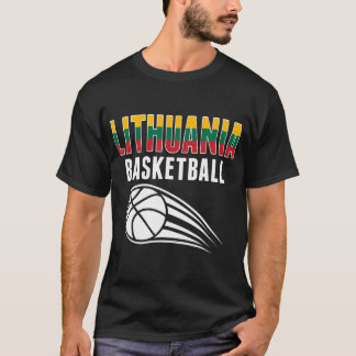 Lithuania Basketball Lovers Jersey - Lithuanian Sp T-Shirt