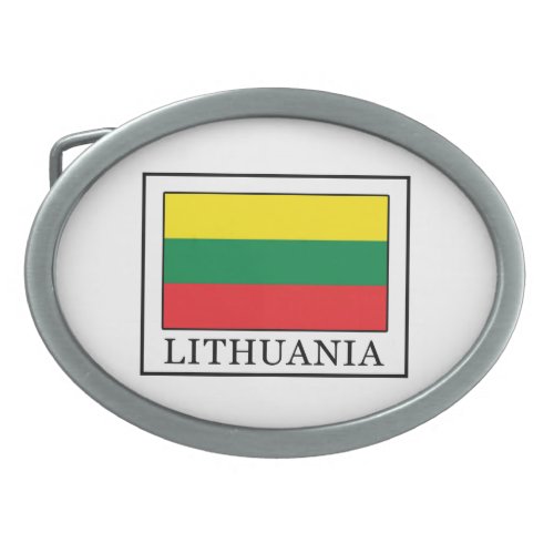 Lithuania Belt Buckle