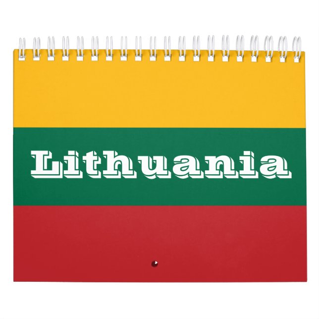 Lithuania Calendar (Cover)