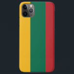 lithuania iPhone 11 pro max case<br><div class="desc">Flag of Lithuania. The flag of Lithuania consists of a horizontal tricolor of yellow, green and red. It was adopted on March 20, 1989, almost two years before the reestablishment of Lithuania's independence following the end of the Soviet Union. Before its readoption, the flag had been used from 1918 until...</div>