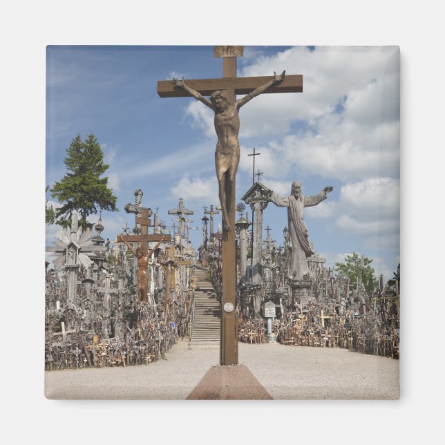 Lithuania, Central Lithuania, Siauliai, Hill 4 Magnet (Front)