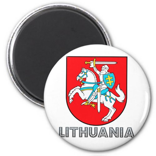 Lithuania Coat of Arms Magnet