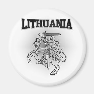 Lithuania Coat of Arms Magnet