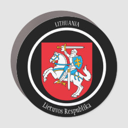 Lithuania Coat of Arms Patriotic Car Magnet