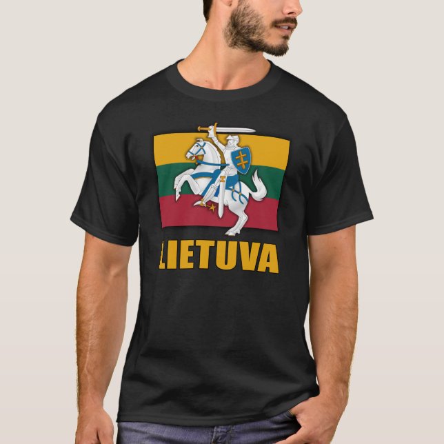 Lithuania Coat of Arms T-Shirt (Front)
