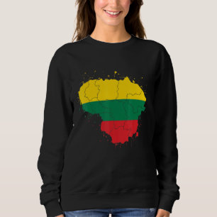 Lithuania Country And Lithuanian Flag Baltic Patri Sweatshirt