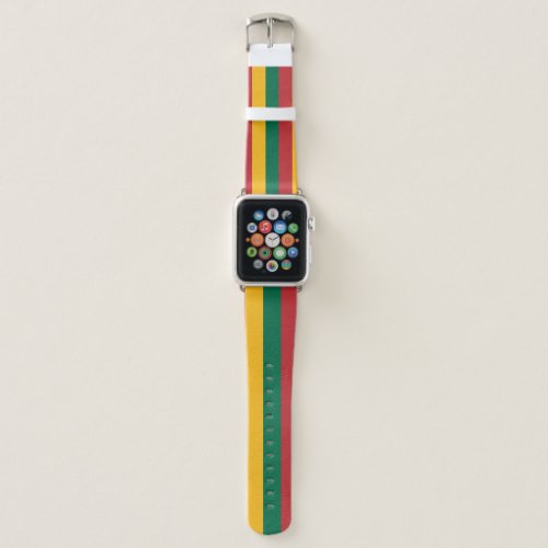 Lithuania Flag Apple Watch Band