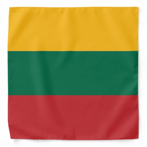 Lithuania Flag Bandana