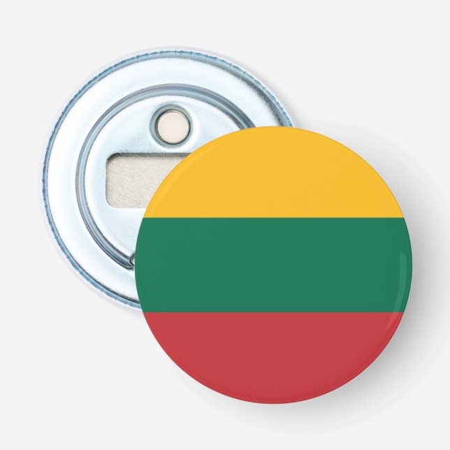 Lithuania flag bottle opener (Front)