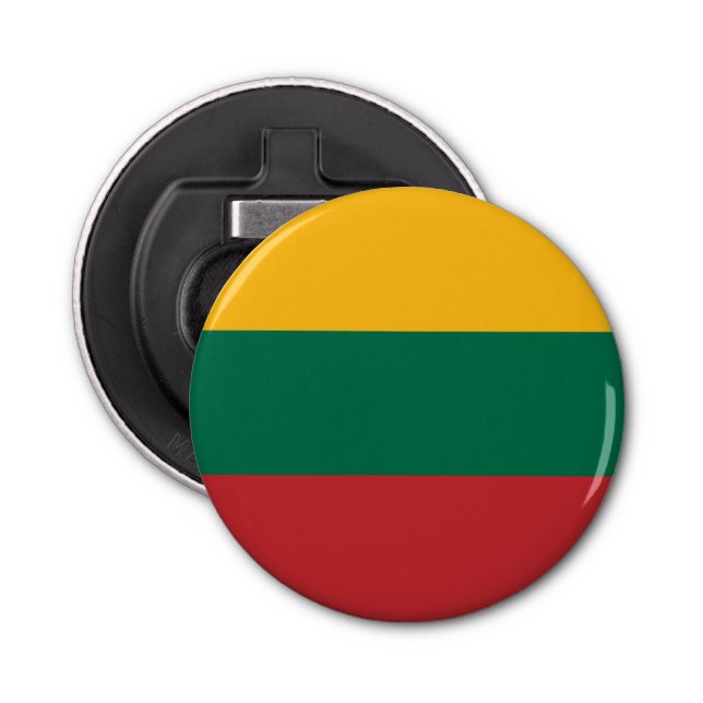 Lithuania Flag Bottle Opener (Front)