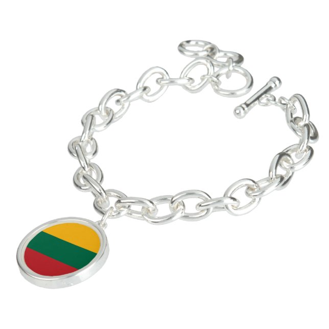 Lithuania flag bracelet (Side)