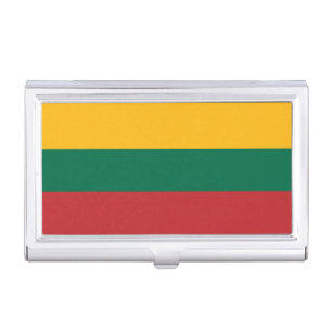 Lithuania Flag Business Card Case